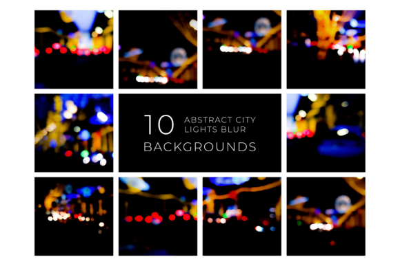 Bokeh Night City Lights - Background: Capturing Urban Motion