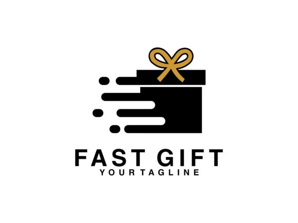 Fast Gift Box Delivery: A Vector Design for Modern Speed
