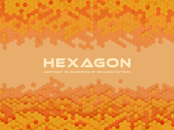 Hexagon Abstract Background: A Modern Canvas for Your Brand