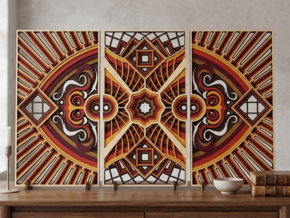 Multilayer Ornamental #6: A Three-Dimensional Statement