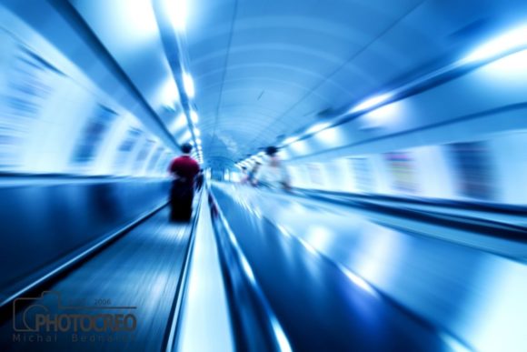 Subway Escalator: Capturing Urban Motion in Your Design